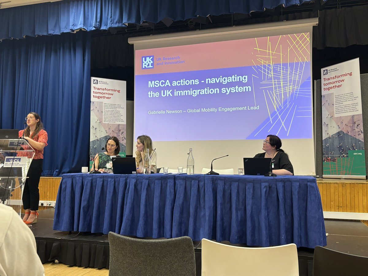 H_Madinei's tweet photo. Exploring opportunities with Marie Skłodowska-Curie Actions: Joint Event by UKRO, UUKi, and European Commission #Europiancommission #msca #ukri #ukro #uuki #Swanseauniversity https://t.co/H6IEYHvBoS