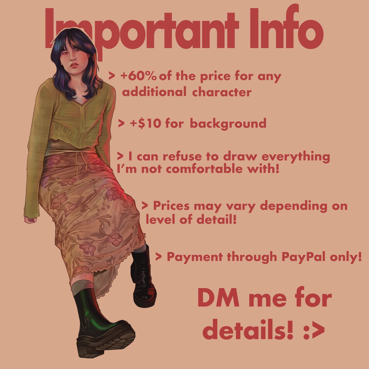 polaeart's tweet image. I’m open!!
—
#art #commissions