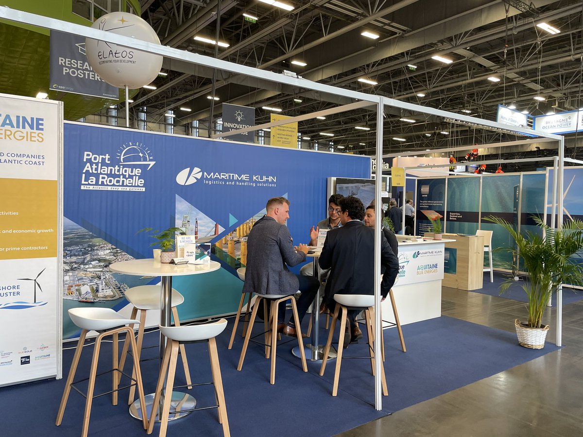 SEANERGY 2024, à Nantes !

🚀 AMLP - Maritime Kuhn, Aquitaine Blue Energies et le Port sur le stand H50, Hall XXL jusqu’à jeudi 

Premier jour du salon avec le cocktail de la Région Nouvelle-Aquitaine, @RemiJustinien 

#seanergy2024 #offshorewind #renewableenergies