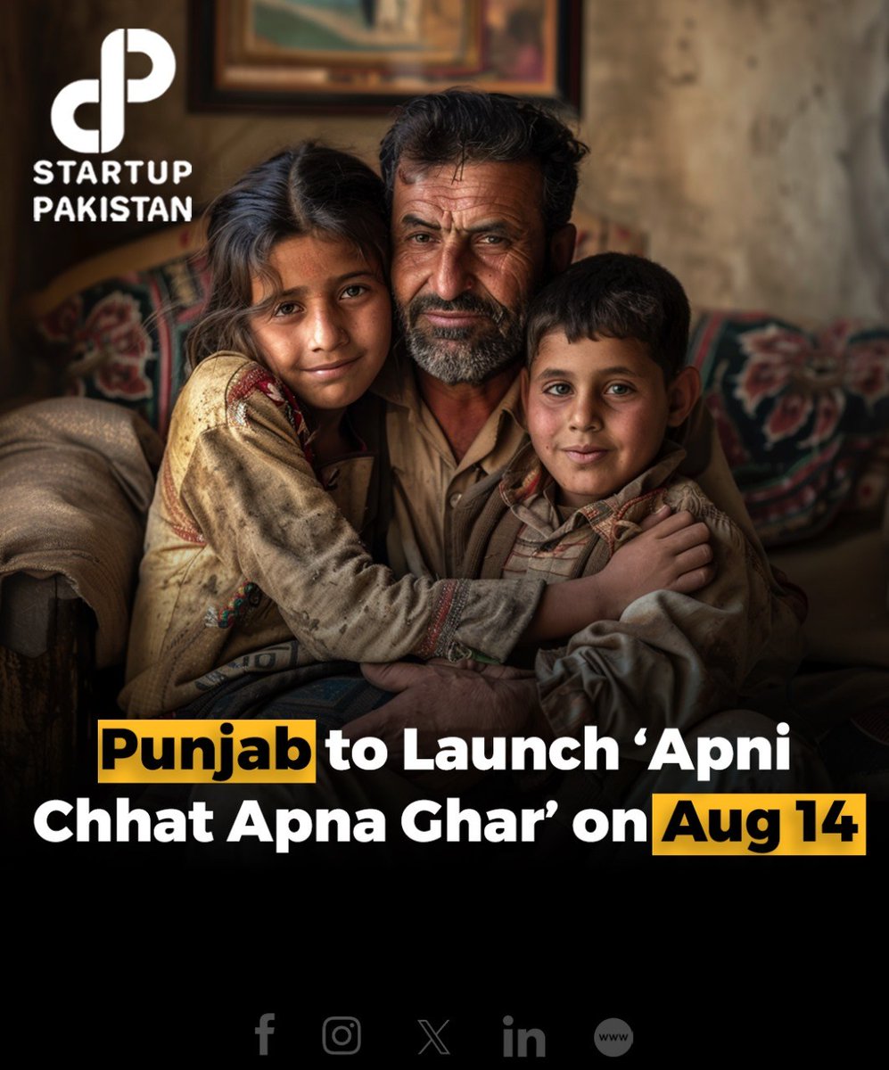 PakStartup's tweet image. The Punjab cabinet, led by Chief Minister Maryam Nawaz, approved several initiatives, including the "Apni Chhat Apna Ghar" and the "Chief Minister Punjab Kissan Card Program," set to launch on August 14. 

#PunjabInitiatives #MaryamNawaz #HousingProgram