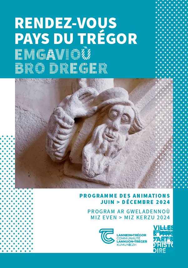 [#PATRIMOINE] <a href="/AggloLTC/">Agglo_LannionTregor</a> vous présente sa toute première #programmation #culturelle du Pays d’art et d’histoire du #Trégor de juin à décembre 2024. Pour en savoir + 👉 lannion-tregor.com/fr/actualite/2…