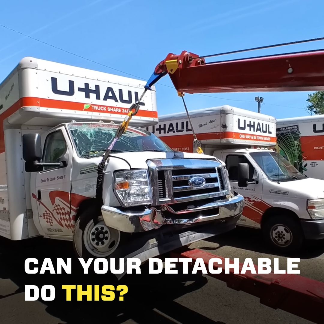 Zacklift's tweet photo. Trucks are multi-purpose machines.

Why tie yours down to a single source of income if you don't have to?

You can finish a job that requires full, 30-ton wrecker capability then in 15 minutes leave towing your lowbed for another job. https://t.co/bYXOW6Kb7S