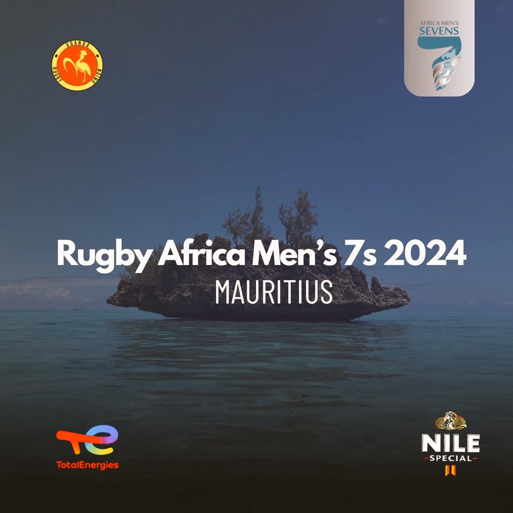 UgandaRugby's tweet photo. The Rugby Africa Men's 7's 2024 is here. We take you to Mauritius where Rugby Cranes 7's will feature in Pool B alongside Bukina Faso, Tunisia and Cote D'Ivoire.

With a beefed squad we meet Ivory Coast for our opener and then Tunisia in game two while Bukina Faso will be our last group opponent.

#SupportRugbyCranesSevens
#RugbyAfricaMens7s2024
