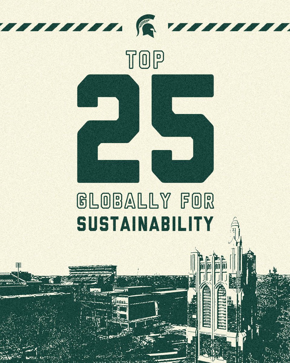 michiganstateu's tweet photo. Proud of this. Always Go Green! 💚 https://t.co/z8JO1z6Pwf