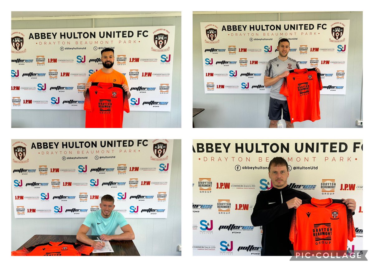A few familiar faces put pen ✍️ to paper after another tough pre season training session.

Great to see Shaun Cave, Courtney Franklin and brothers Joe Lewis and Luke Lewis have committed to the Abbey for 2024-25 season. #uptheabbey 🟠⚫️