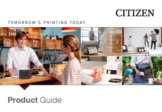 CitizenPrinters's tweet photo. Print is truly at the heart of our business since we are one of the very few manufacturers that offer a printing portfolio across POS, label, mobile, kiosk and photo. Download our product guide to learn more. https://t.co/2YBOUqX5qs https://t.co/SuipDRAEwS