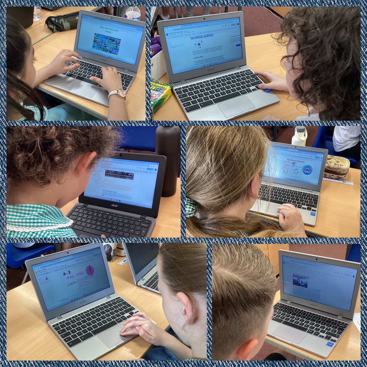10StHerberts's tweet image. We are creating our own web pages, this afternoon.

#StHerbertsComputing