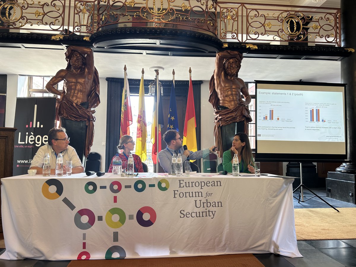 Efus (@efusnews) on Twitter photo <a href="/twitorino/">Città di Torino</a> <a href="/CamaraLisboa/">Lisboa</a> <a href="/icarush2020/">IcARUS Project</a> Wrapping up the #IcARUSFinalEvent with our last session on Evaluating Urban Security Initiative with:
🟣Adam Crawford, Professor, <a href="/UniOfYork/">University of York</a> & <a href="/UniversityLeeds/">University of Leeds</a>
🟣Natalie James, Research Fellow, School of Law, <a href="/UniOfYork/">University of York</a>
🟣Massimo Fattori, Project Manager, <a href="/ihserasmusuni/">IHS Erasmus University Rotterdam</a> <a href="/twitorino/">Città di Torino</a> <a href="/CamaraLisboa/">Lisboa</a> <a href="/icarush2020/">IcARUS Project</a> Wrapping up the #IcARUSFinalEvent with our last session on Evaluating Urban Security Initiative with:
🟣Adam Crawford, Professor, <a href="/UniOfYork/">University of York</a> & <a href="/UniversityLeeds/">University of Leeds</a>
🟣Natalie James, Research Fellow, School of Law, <a href="/UniOfYork/">University of York</a>
🟣Massimo Fattori, Project Manager, <a href="/ihserasmusuni/">IHS Erasmus University Rotterdam</a>