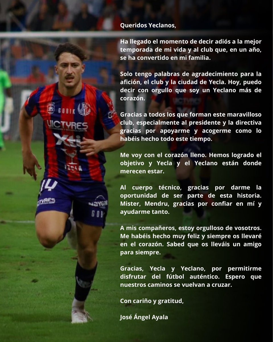 GRACIAS <a href="/Yeclano_dptvo/">Yeclano Deportivo</a>