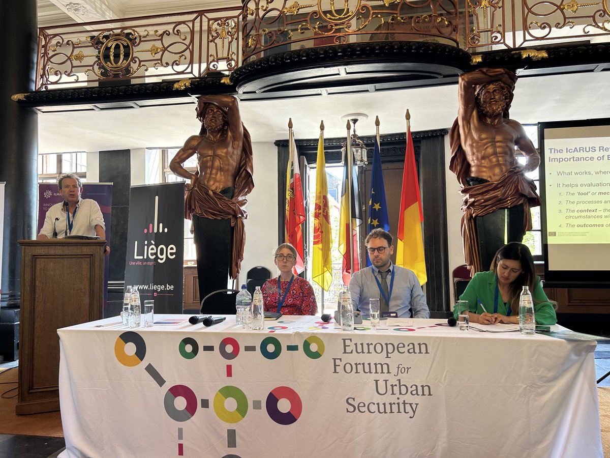 Efus (@efusnews) on Twitter photo <a href="/twitorino/">Città di Torino</a> <a href="/CamaraLisboa/">Lisboa</a> <a href="/icarush2020/">IcARUS Project</a> <a href="/UniOfYork/">University of York</a> <a href="/UniversityLeeds/">University of Leeds</a> <a href="/ihserasmusuni/">IHS Erasmus University Rotterdam</a> @Crawford1Adam Professor of Criminology & Criminal Justice <a href="/UniOfYork/">University of York</a> & <a href="/UniversityLeeds/">University of Leeds</a> :
"One of the main outcomes of the IcARUS project has been to build a culture of evaluation and organisational learning among the six participating cities." <a href="/twitorino/">Città di Torino</a> <a href="/CamaraLisboa/">Lisboa</a> <a href="/icarush2020/">IcARUS Project</a> <a href="/UniOfYork/">University of York</a> <a href="/UniversityLeeds/">University of Leeds</a> <a href="/ihserasmusuni/">IHS Erasmus University Rotterdam</a> @Crawford1Adam Professor of Criminology & Criminal Justice <a href="/UniOfYork/">University of York</a> & <a href="/UniversityLeeds/">University of Leeds</a> :
"One of the main outcomes of the IcARUS project has been to build a culture of evaluation and organisational learning among the six participating cities."