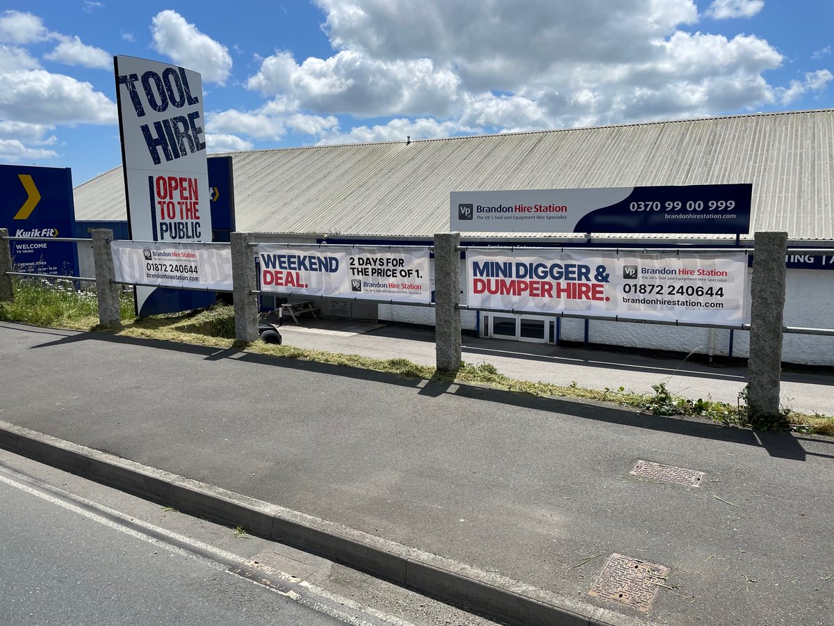 A full re-brand project complete ✔ 

Our Truro branch has had a freshen up with new signage, pop in and visit our Truro branch manager Christian and his team!

📍 Tresawls Rd, Highertown, Truro TR1 3PY
📞 01872 240644