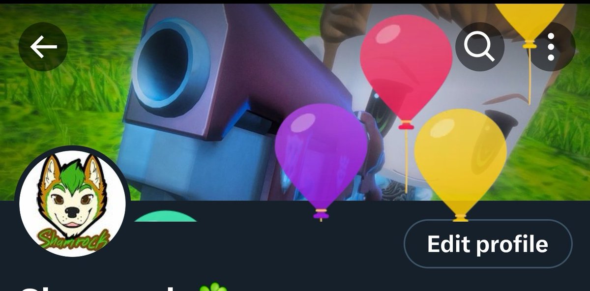 ShamrockHusky's tweet photo. Another trip around the sun and they stingy with the balloons lmao 🎈

I will happily accept all Steam gift cards and/or butt pics directly to my DMs. KIDDING BTW... about one of those at least 😘 https://t.co/2QiUUn8Oq7