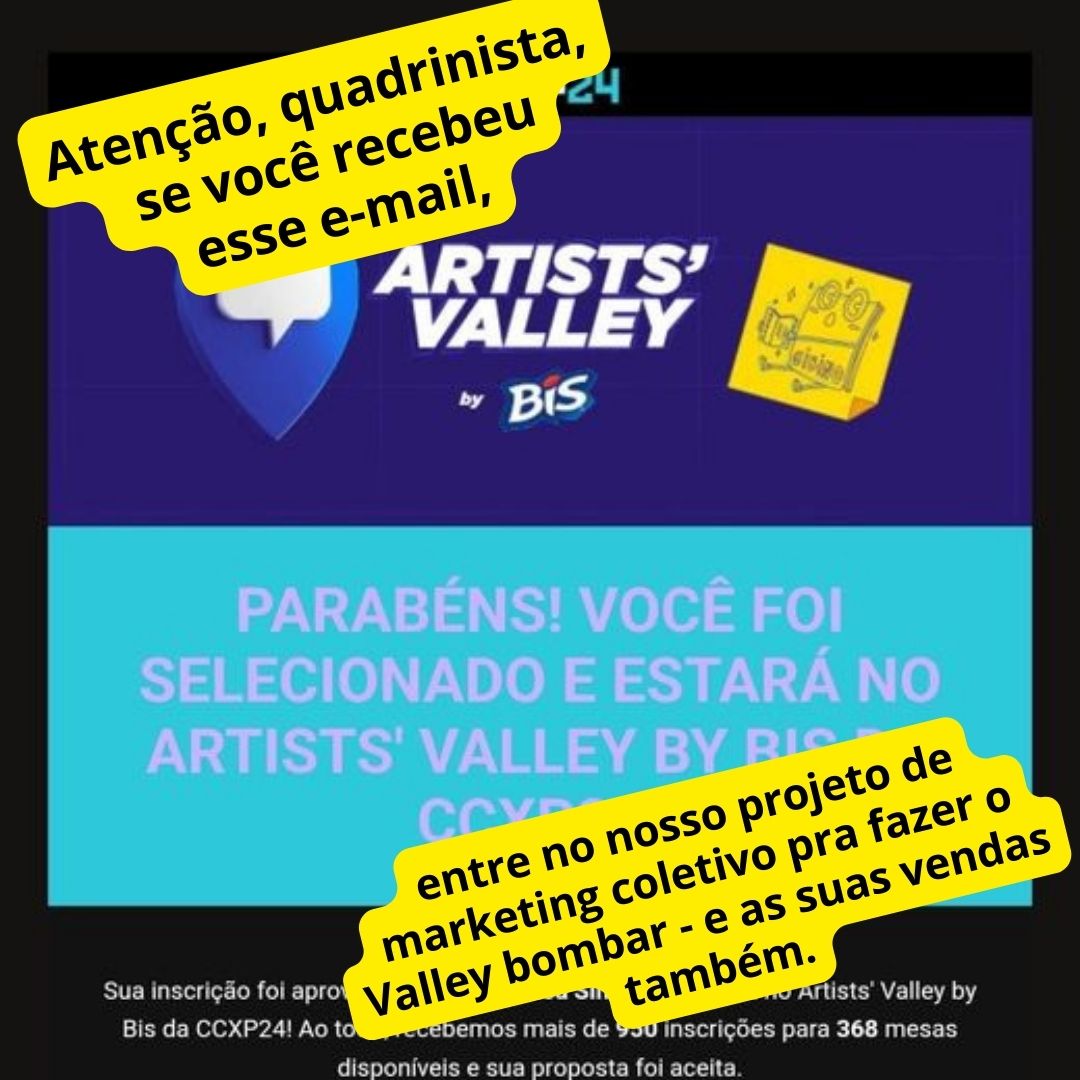 Vem pro VaiRolarNaCCXP!
Conheça o projeto: canva.com/design/DAGEvEr…