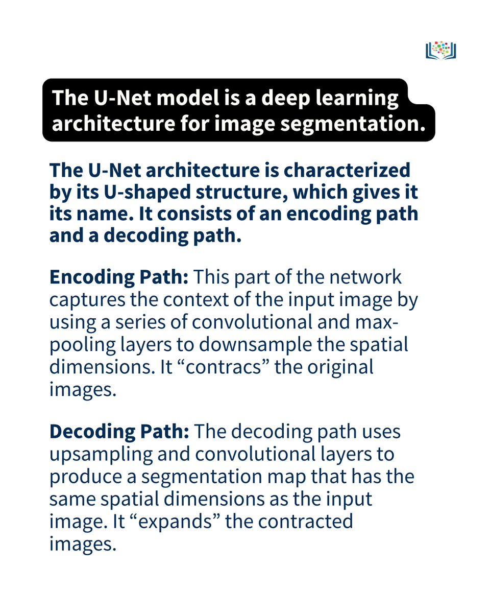 CognitiveClass's tweet image. [Free Data Science Project] Learn to construct a U-Net model using PyTorch👇️

Get the full codebase + step by step instructions for free:
🔗 cognitiveclass.ai/courses/medica…

#PyTorch #UNet #ComputerVision #DataScience #DeepLearning #ImageSegmentation