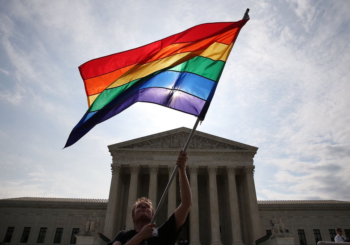 joshsorbe's tweet photo. Obergefell, nine years later. 🏳️‍🌈🏳️‍⚧️✊

Love always, bigotry never. https://t.co/I1DHsUZa8d
