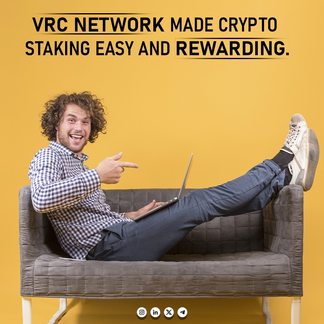VrcNetwork's tweet photo. 🌟 Enjoy easy and rewarding staking with VRC Network! Maximize your returns now.
#VRC #VRCNetwork #Crypto #Staking #CryptoRewards #Blockchain #CryptoBonus #StakeToday https://t.co/wx2vMw46UZ