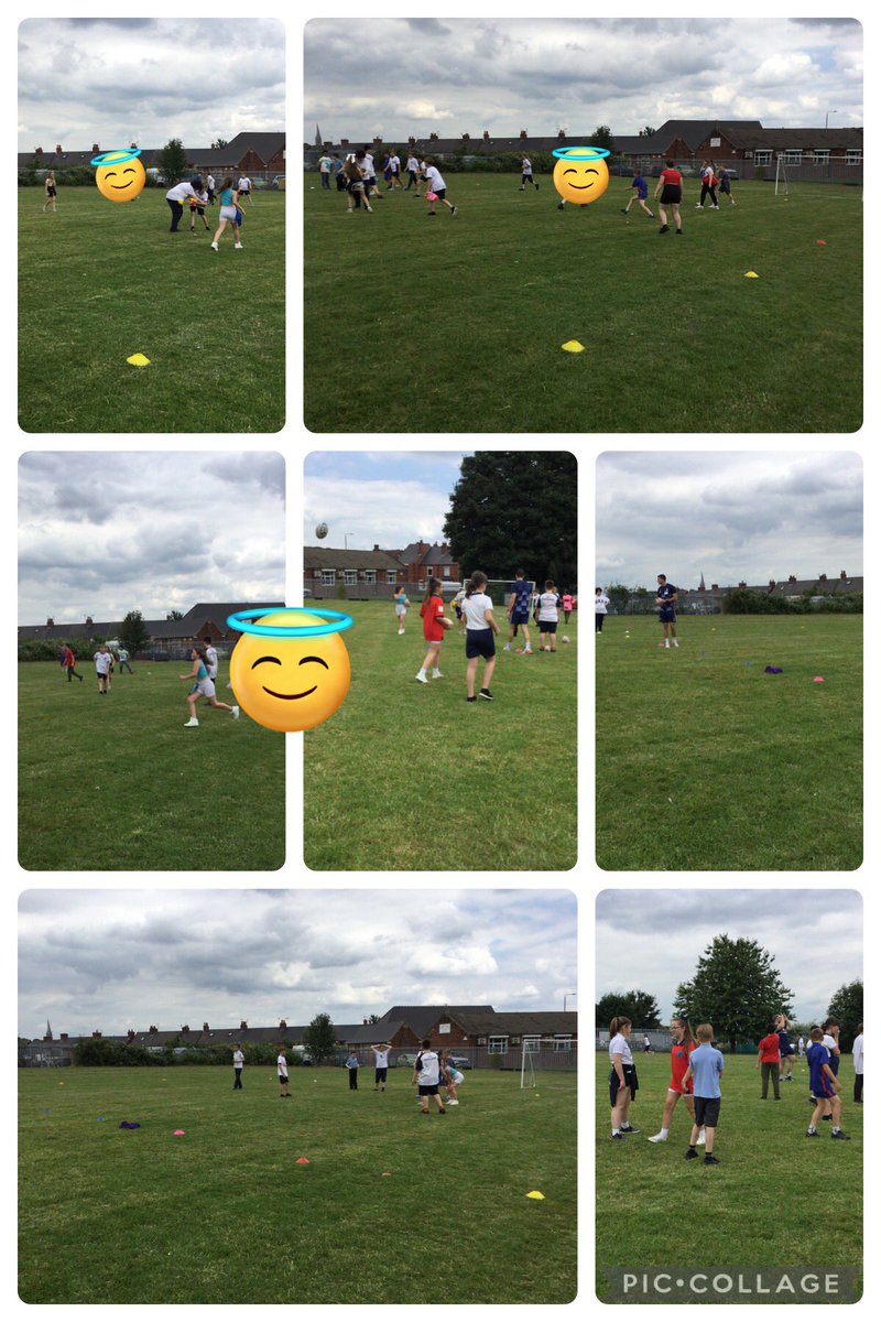 Our last session with <a href="/TCFRotherham/">Titans Community Foundation</a> today playing rugby games and making different smoothies!  🥬🍎Thanks guys!