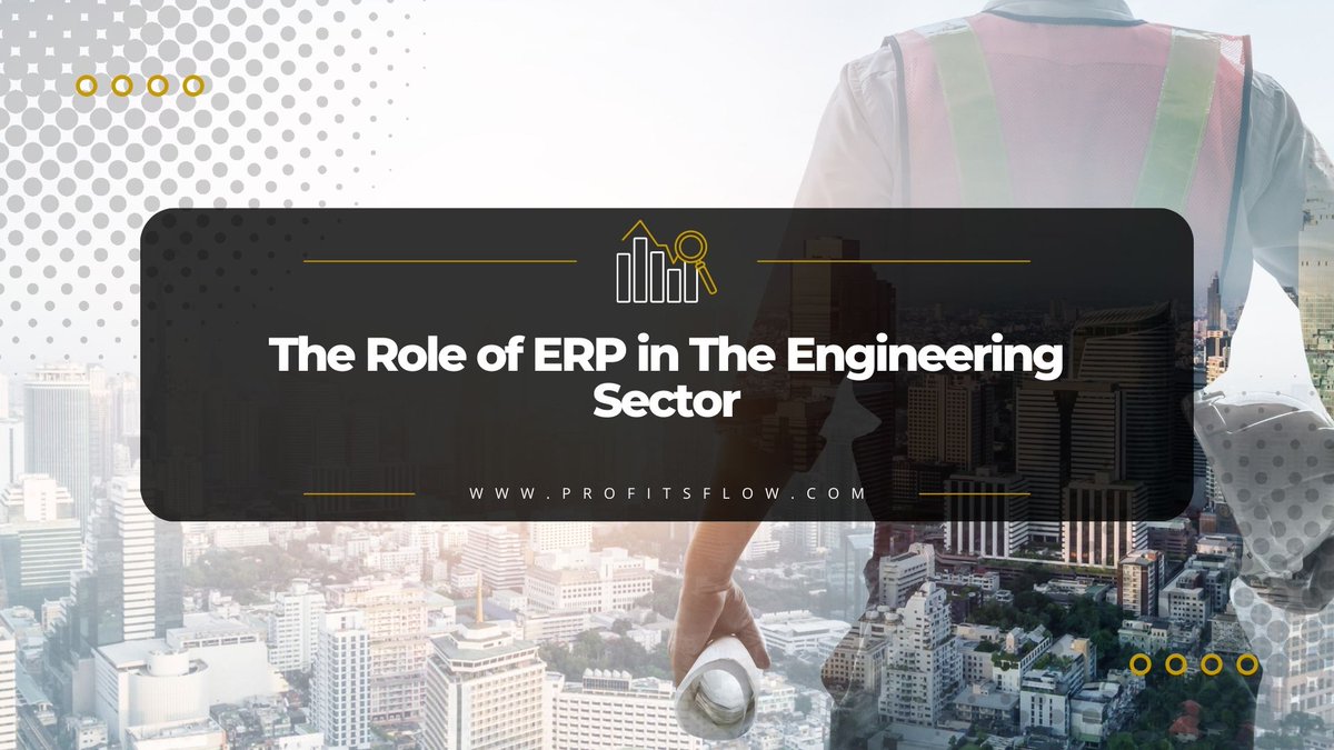 ERP in the Engineering Sector 🛠 

Companies in this sector can greatly benefit from integrating business processes into a single, unified system. We wanted to highlight some of these benefits in our latest Blog post. 

To can read this full article here profitsflow.com/the-role-of-er…