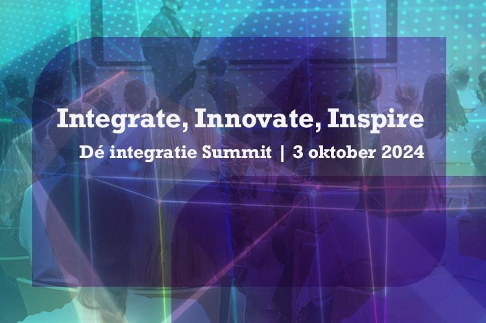 🟣 Save the Date | Donderdag 3 oktober 2024
Op donderdag 3 oktober is het zover! Dan organiseren wij de tweede editie van Integrate, Innovate, Inspire, dé summit voor intelligent digitaal integreren! 
Wij kijken er naar uit!
Registreren kan hier: eu1.hubs.ly/H09WkQS0