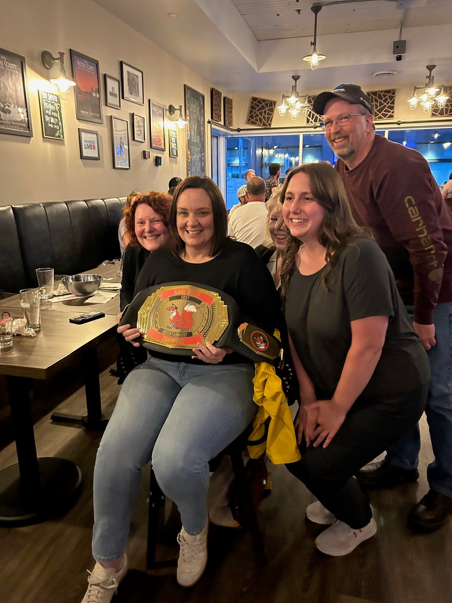 Last night's United Way trivia fundraiser was a smashing success...the victory belt went to Chris' Cuties...thanks to all the teams who came out to support the United Way, Ian Kamp &amp; staff of The Shoebox Cantina and Pictou County's Trivia King, DJ Foxy of Foxy Entertainment!