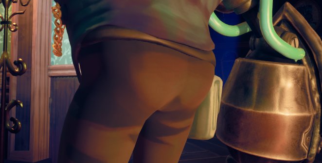 "I play Shelley Manor for the plot"

The plot: