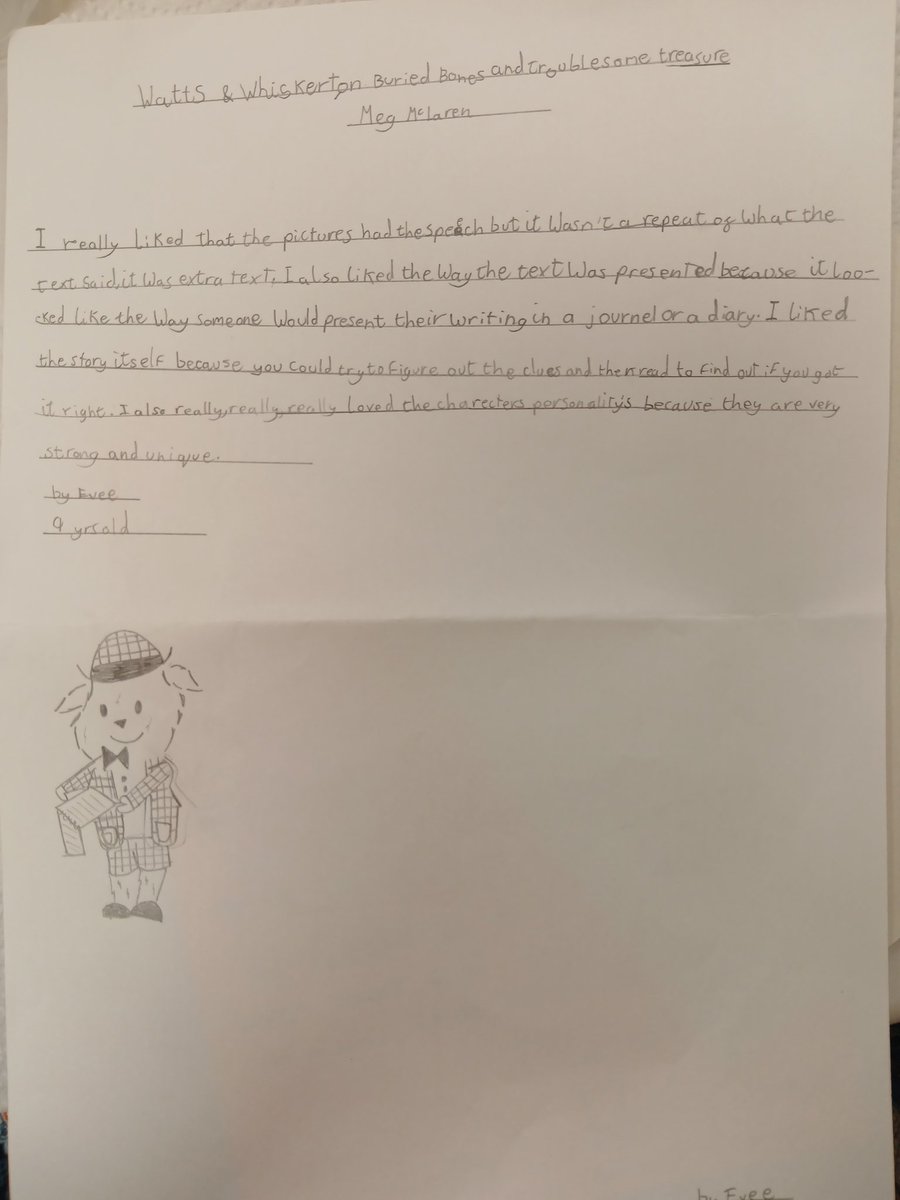 Please pay particular attention to the wonderful illustration which adorns Booktester Evee's (9) equally wonderful review of Watts and Whiskerton @MegfaceMcLaren <a href="/alicelovesbooks/">Alice Williams</a> <a href="/piccadillypress/">Piccadilly Press 📖✨</a> <a href="/Bibliogranddame/">Nichola</a>