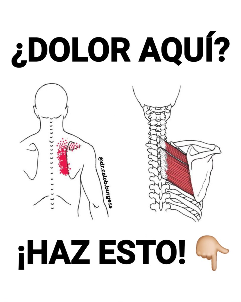 ¿¿Dolor aquí?? 

¿Quién no verdad?

HAZ ESTO ✅️👇🏼