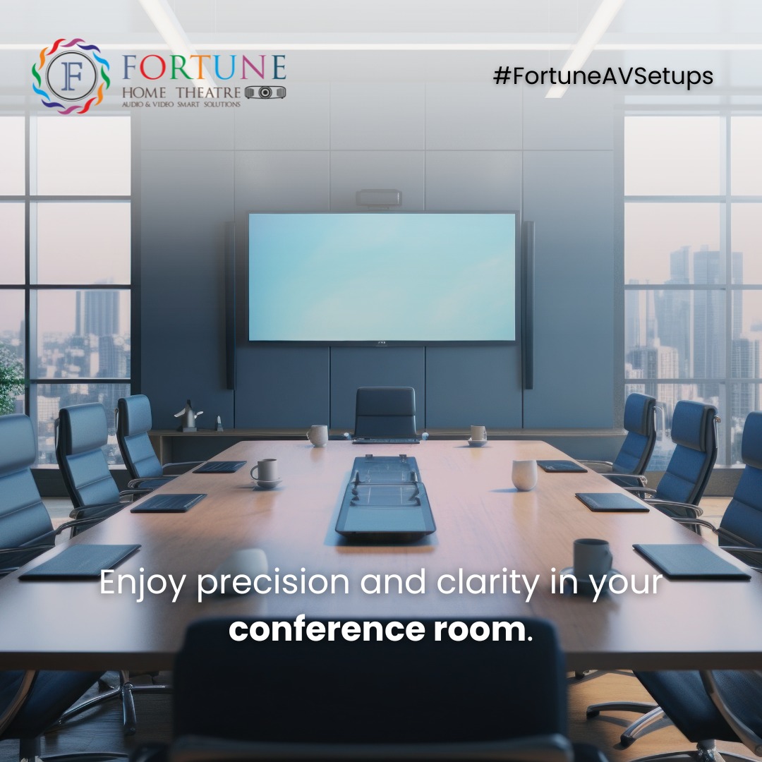 fortuneht's tweet image. 🔊 Transform your meetings with FortuneHomeTheatre! 

Upgrade your conference rooms with top-tier AV technology for crystal-clear video and immersive sound. 

Contact us 089770 02833
Our Website: fortunehometheatre.com

#ConferenceRoomSolutions #FortuneHomeTheatre #MeetingTech