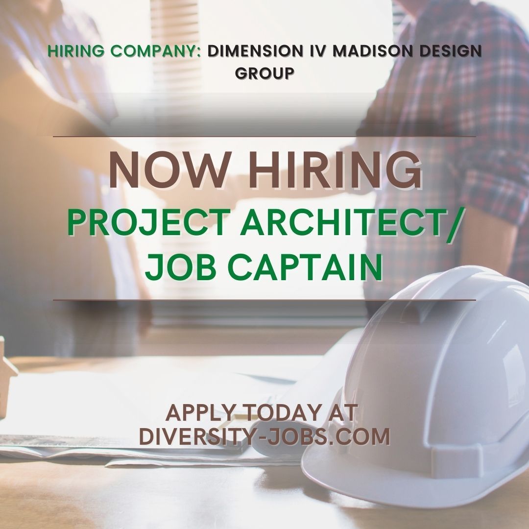 minorityjobs's tweet image. JOB: Project Architect/Job Captain

To apply to this fantastic opportunity, visit buff.ly/4cdkzC2

#ProjectArchitect #JobCaptain #ArchitectureJobs #ArchitecturalDesign #Architects #employment #lookingforjobs #findajob #opportunities #newjob #jobshiring #jobopp #nowhiring