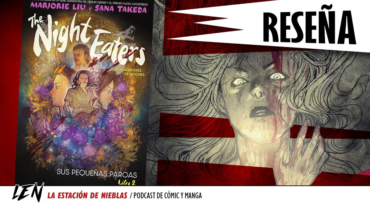 El buen Chus nos reseñó hace muy poquito el segundo libro de The Night Eaters de Marjorie Liu y Sana Takeda. ¿Sus conclusiones? Truñazo al canto y bajonazo con respecto al primero.

Más info en la videoreseña que os dejamos aquí: youtube.com/watch?v=gJ_R1x…

#comic #reseñascomic