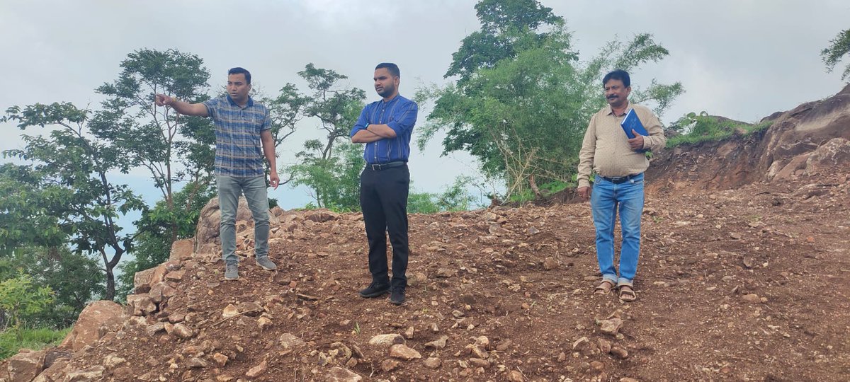 District Administration MALKANGIRI is developing Hantalguda Hill as a tourist destination. Collector MALKANGIRI visited the spot, took stock of progress  of development work.