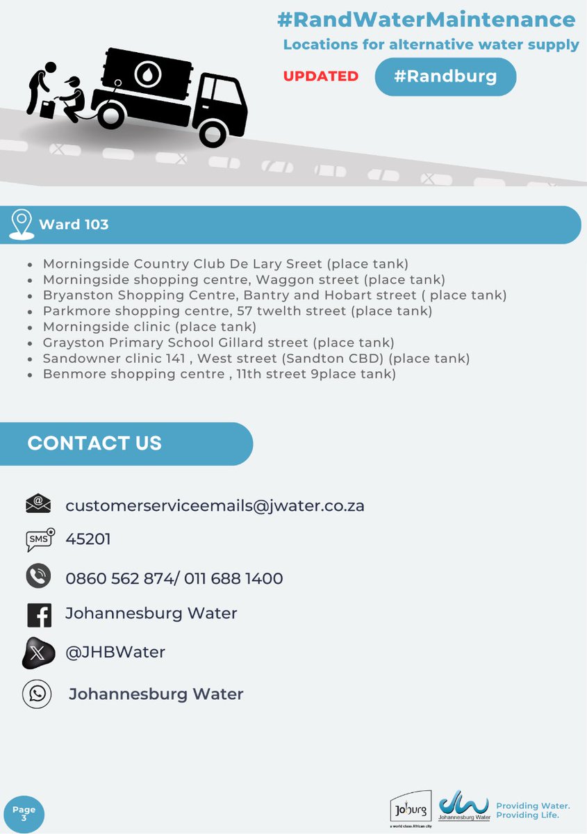 Johannesburg Water tweet media