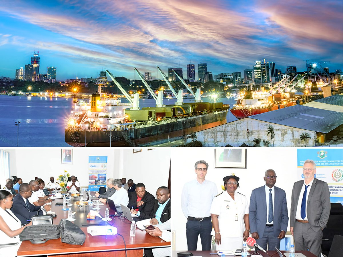IMO supports Côte d’Ivoire to advance digitalization in shipping: tinyurl.com/mpkkknyn
