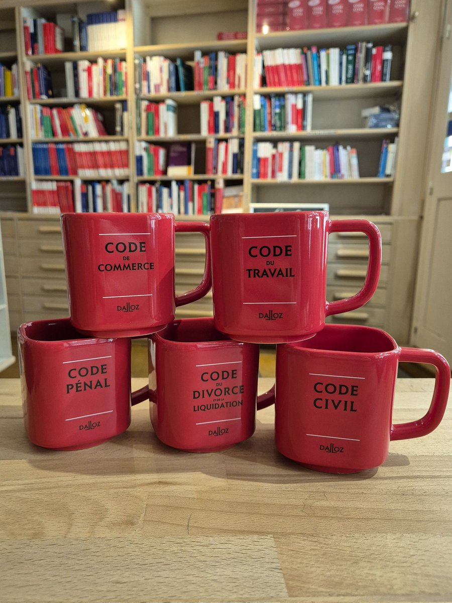 Les mugs et tasses à espresso <a href="/LefebvreDalloz/">Lefebvre Dalloz</a> ☕️