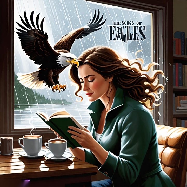 Curl up with a book in hand
Take coffee's warmth as company
Raindrops dance on window panes
They create a soothing melody
Pages turn as the world outside
is shrouded in a gentle mist
Emotions come to life
As imagination takes a twist
within aroma of coffee,
delve into dreams free