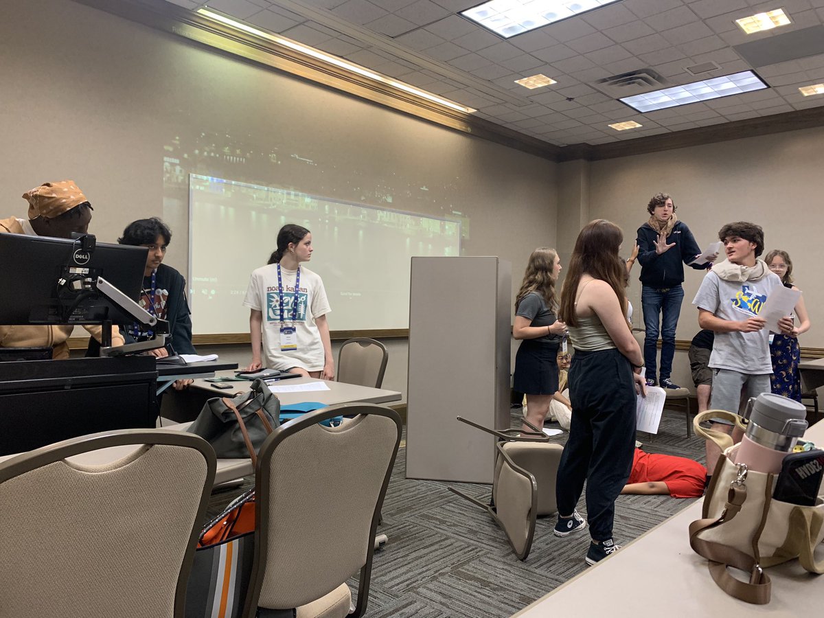 Mr. Kattwinkel, NBCT (@mrkattsclass) on Twitter photo One of the things I love about #ITF24 is getting to meet so many people on the other side of emails! For example Maria from <a href="/Stage_Partners/">Stage Partners</a> leading this
"Play in a Day" workshop ⭐️⭐️⭐️⭐️⭐️ One of the things I love about #ITF24 is getting to meet so many people on the other side of emails! For example Maria from <a href="/Stage_Partners/">Stage Partners</a> leading this
"Play in a Day" workshop ⭐️⭐️⭐️⭐️⭐️