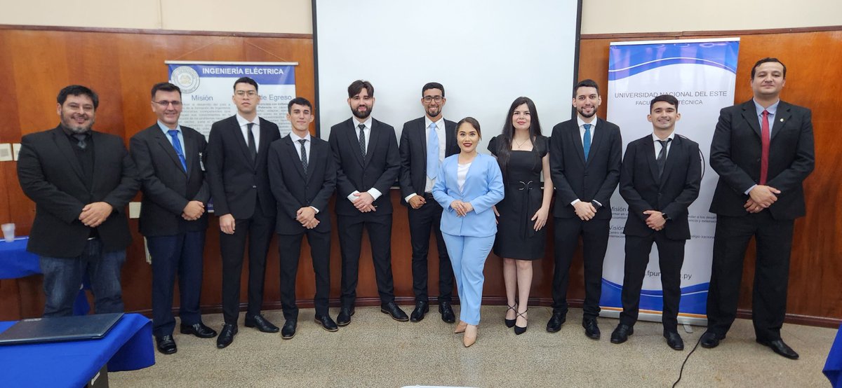 fpune's tweet photo. Alumnos de Ingeniería Eléctrica concluyeron su carrera universitaria con la defensa de sus respectivos TFG.
Lee la información completa accediendo a nuestra página web https://t.co/pMiwEfxogn.  📷 https://t.co/jIZO4iqNPz