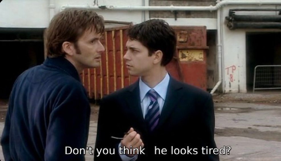 david tennant has the power to do the funniest thing with only 6 words rn