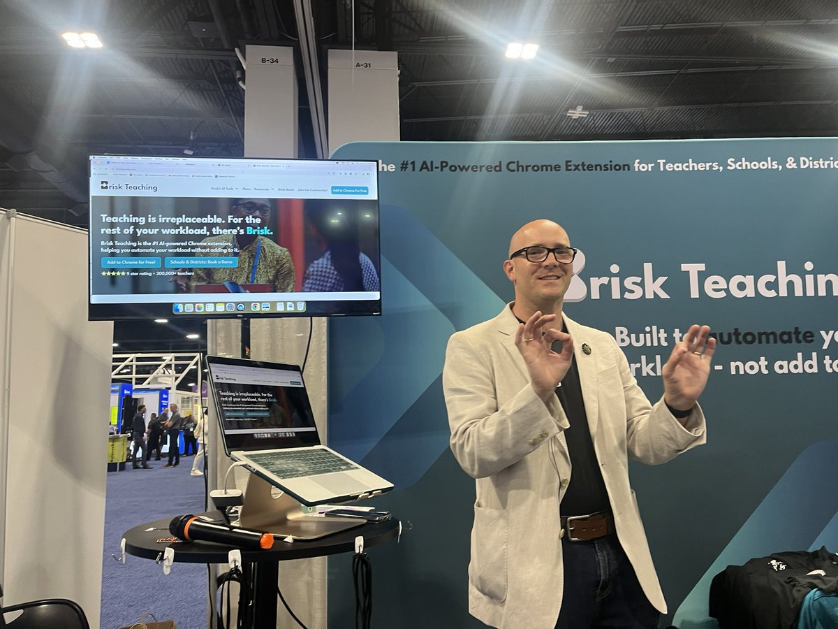 JENTONEY's tweet image. There are so many things, but I am really excited to dig into using Brisk Teaching more this coming school year! @jmattmiller shared some very helpful tips and so did the @briskteaching team! #PAProudEducator #KTIfamily