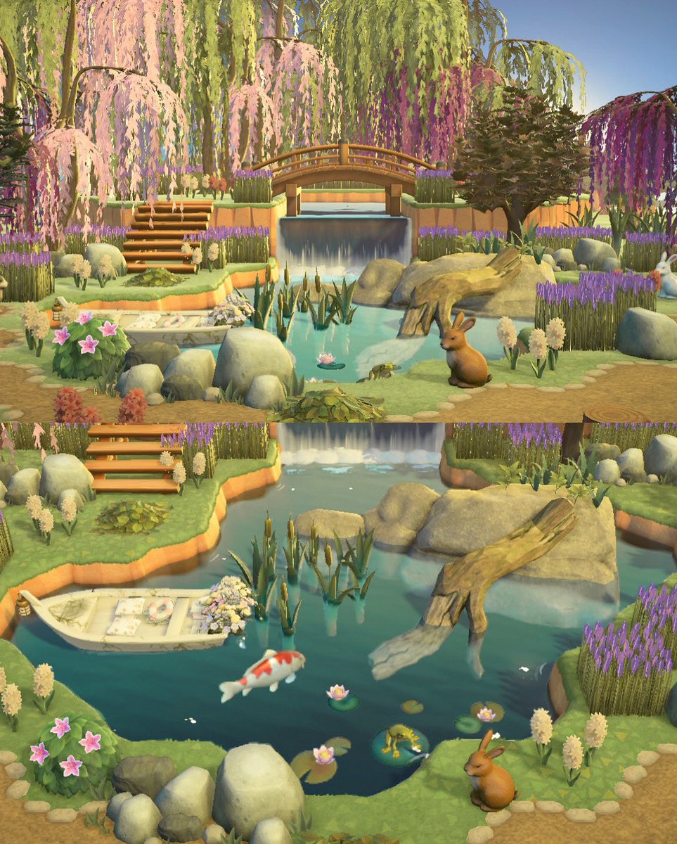 chris_acnh's tweet photo. A peaceful area … https://t.co/U9G3zTPUUh