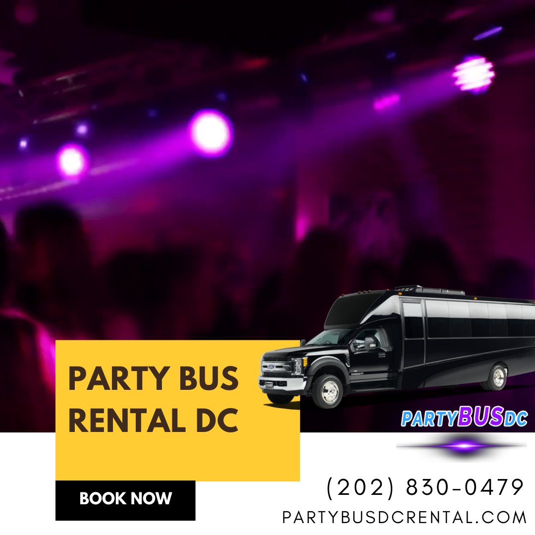 partybus1dc's tweet image. #PartyBusRentalDC
Arrive in style with #PartyBusDCRental! Elevate your event with luxurious, spacious #partybuses. Book now for an unforgettable experience. Contact us at (202) 830-0479 or visit tinyurl.com/bdfus6cy. #DCCharterBus #PartyBusRentals #DCCharterBusRentals #DMVBus