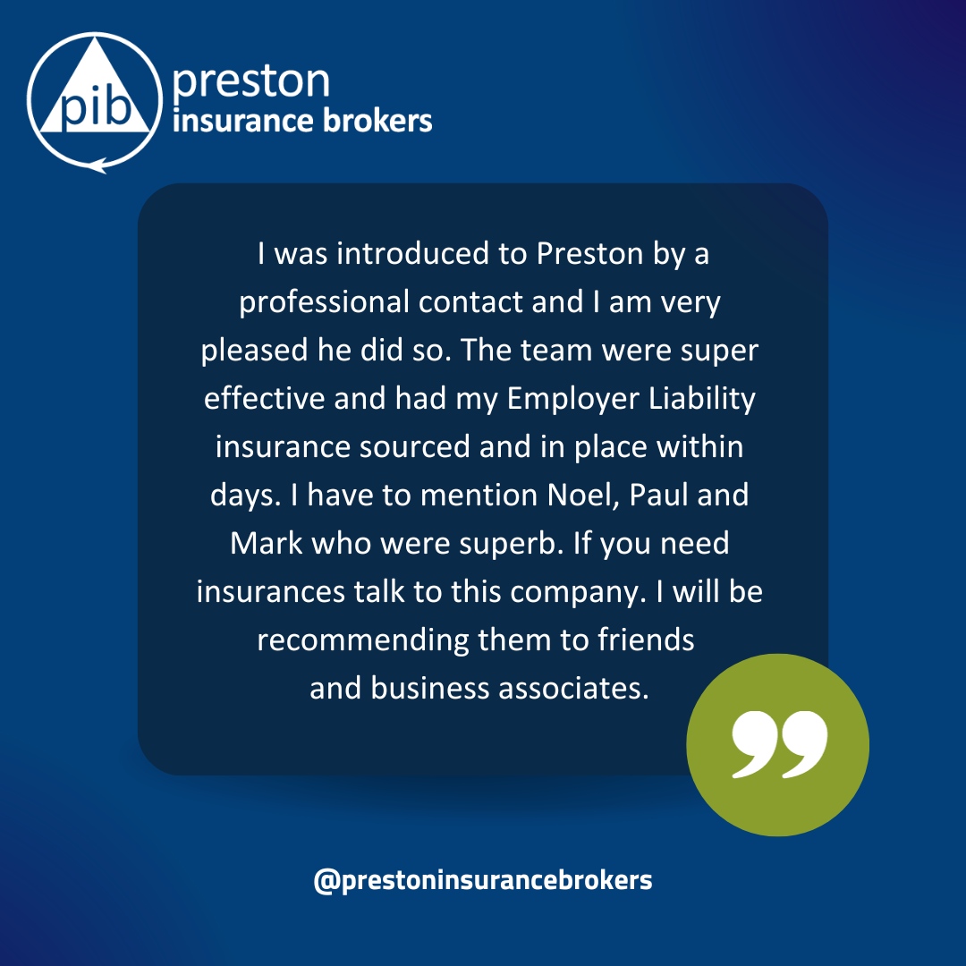 prestoninsbrkrs's tweet photo. So brilliant to read these testimonials from our valued clients 💫

Have we worked together recently? Leave us a review on Google or Trustpilot now! 

#prestoninsurance #testimonial https://t.co/u4aNYelsOT