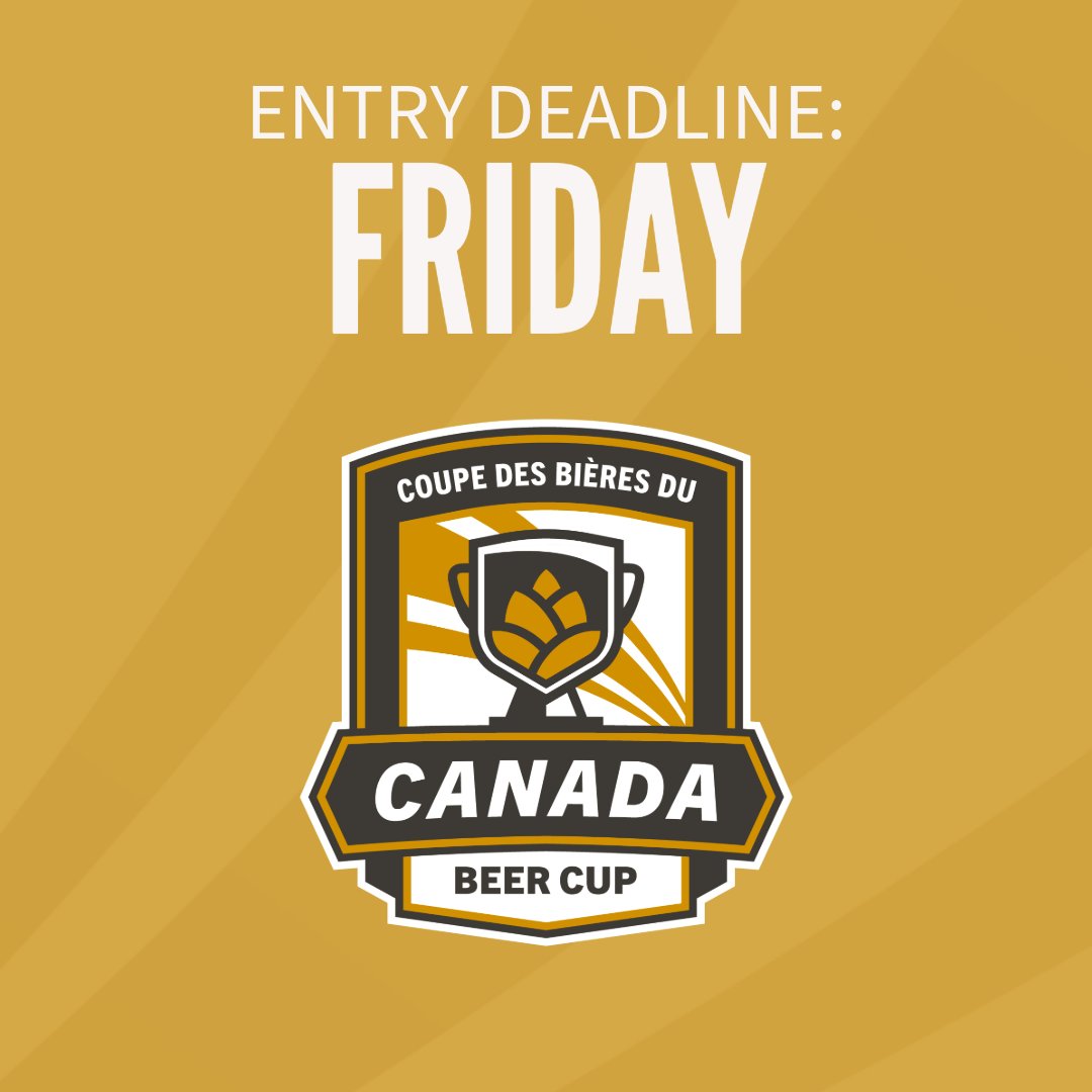 Calling all procrastinators 📣
It's officially the last minute! Get your submissions in before Friday at midnight eastern to be part of the 2024 Canada Beer Cup
canadabeercup.com