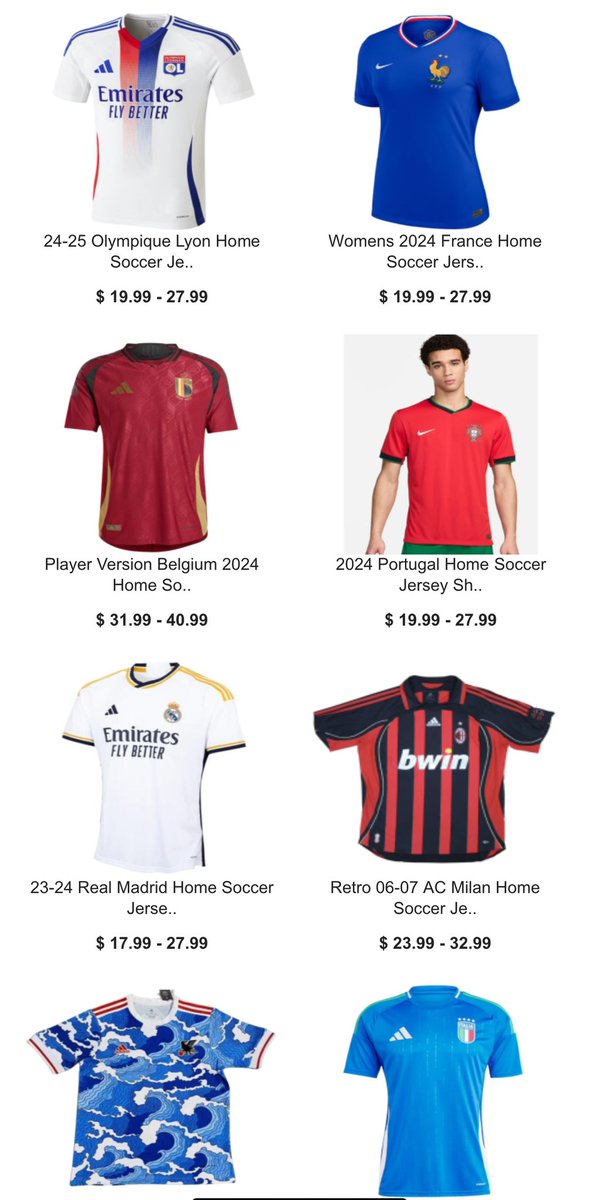 Bennnzz's tweet image. 🥰 CONCOURS 🥰 qualif de la #France #EURo2024 

🍀2 maillots à gagner🍀
- France
- au choix

👉jouer = RT
👉tirage = mardi

via Eastysoccer.net 😎
code BNZ -15% + des promos
= maillots à 15€ ❤️
&amp;amp; training/sneakers/Lacoste/OffW/BAPE/Suprême…

youtu.be/y8AZYPIvaBc