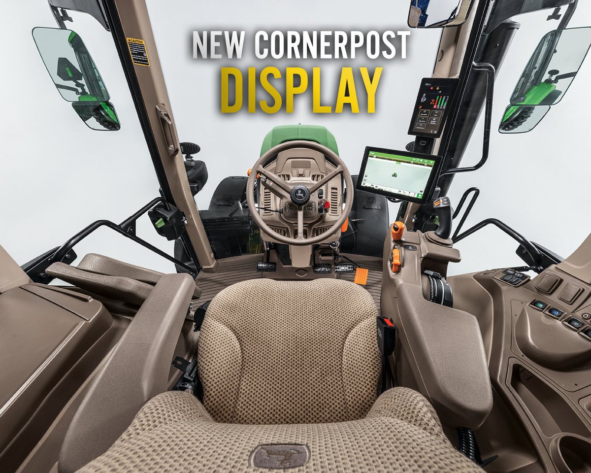 PodolinskyEquip's tweet photo. The newly updated John Deere 6M Series has officially arrived! This fully redesigned utility tractor offers 95 - 250 HP plus many new features including Intelligent Power Management and much more. Ordering now available.
#johndeere #newproduct #6M #utilitytractor #ontarioag https://t.co/GCfWKWoIHe
