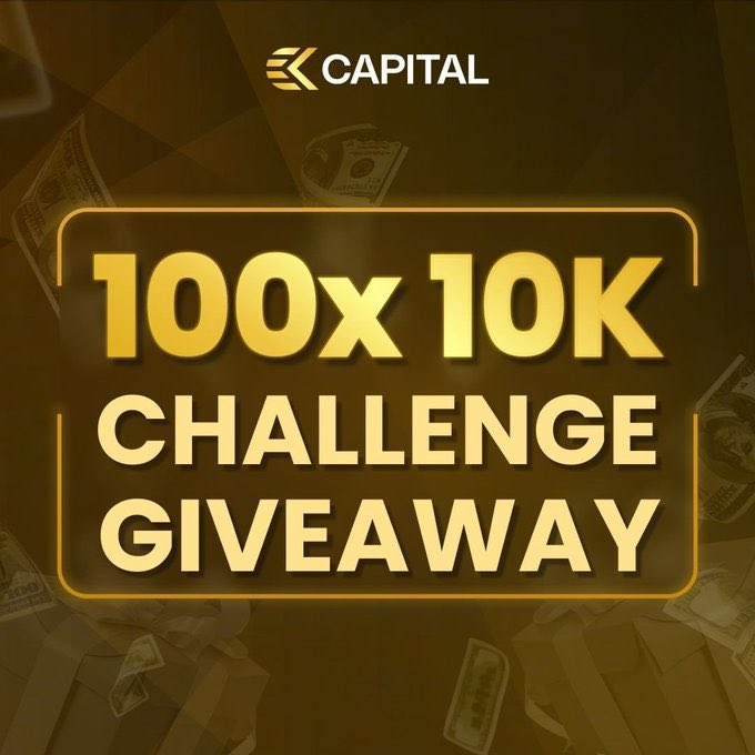 🎁 Giveaway 10x 10k Evaluation Accounts 🎁 

1. Like Retweet 
2. Follow <a href="/ckcapitaluk/">ckcapital</a> <a href="/wannabechamp/">Dan Cheung</a>
3. Join Discord; bit.ly/dc-ckcapital  
4. Tag 3 friends (unlimited entry)