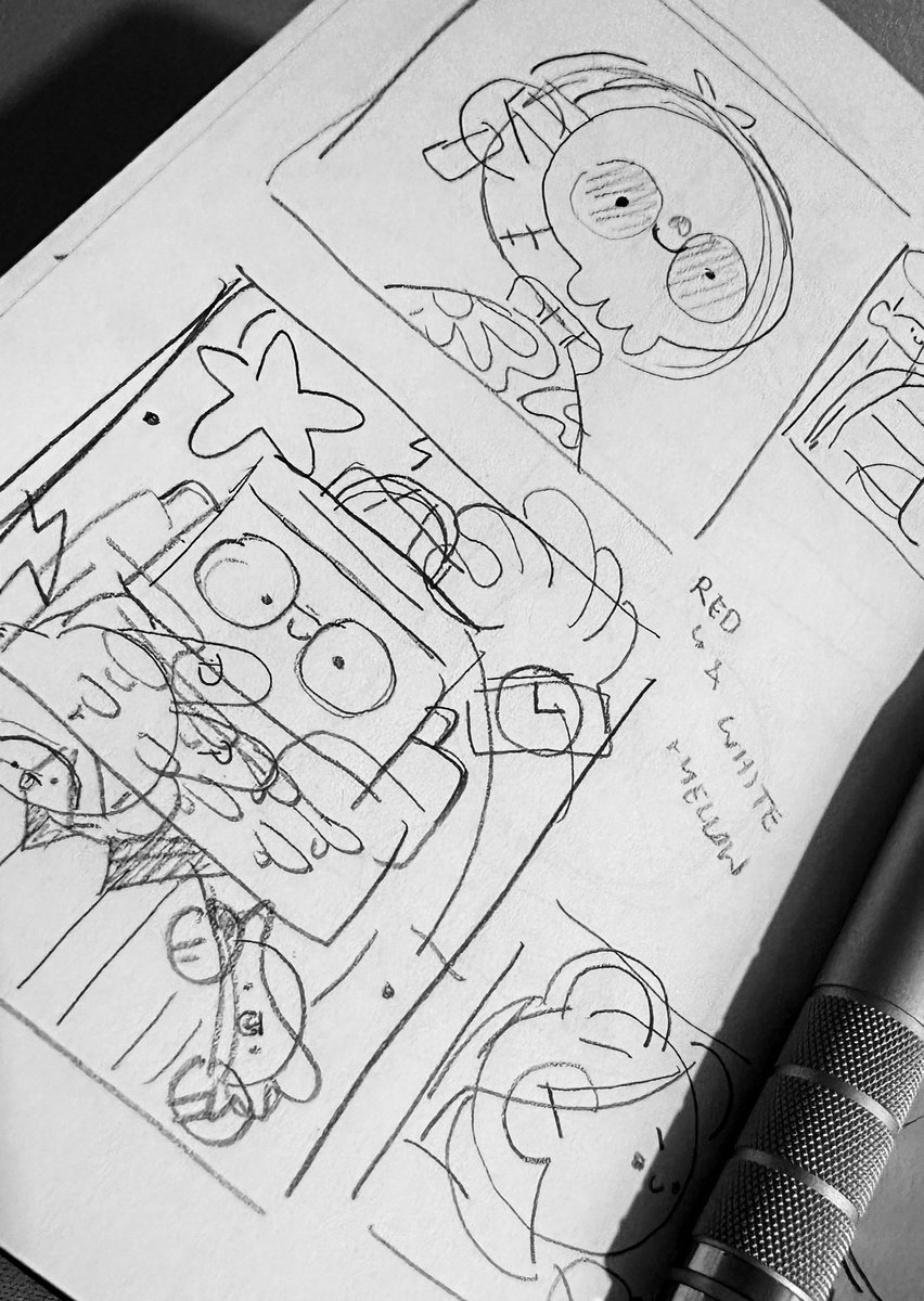 gm!!! ✨

Back to the drawing board — in this case, my tiny note pad 😆