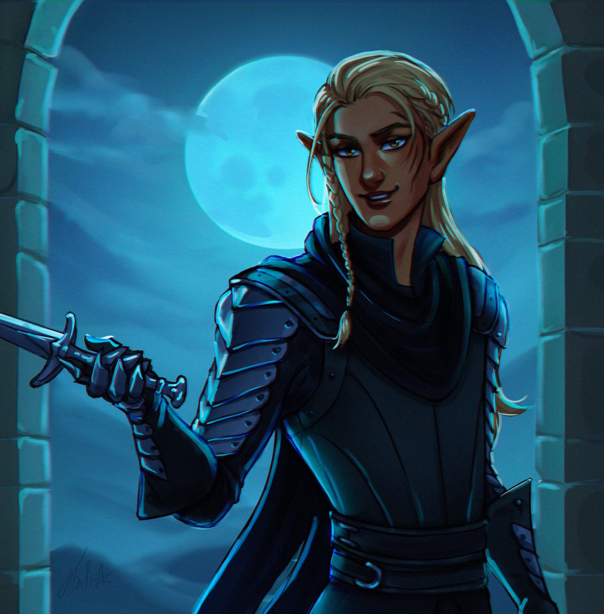 А в мене в тгк є версія без одягу🤭
#украрт #DragonAge #fanart #фанарт