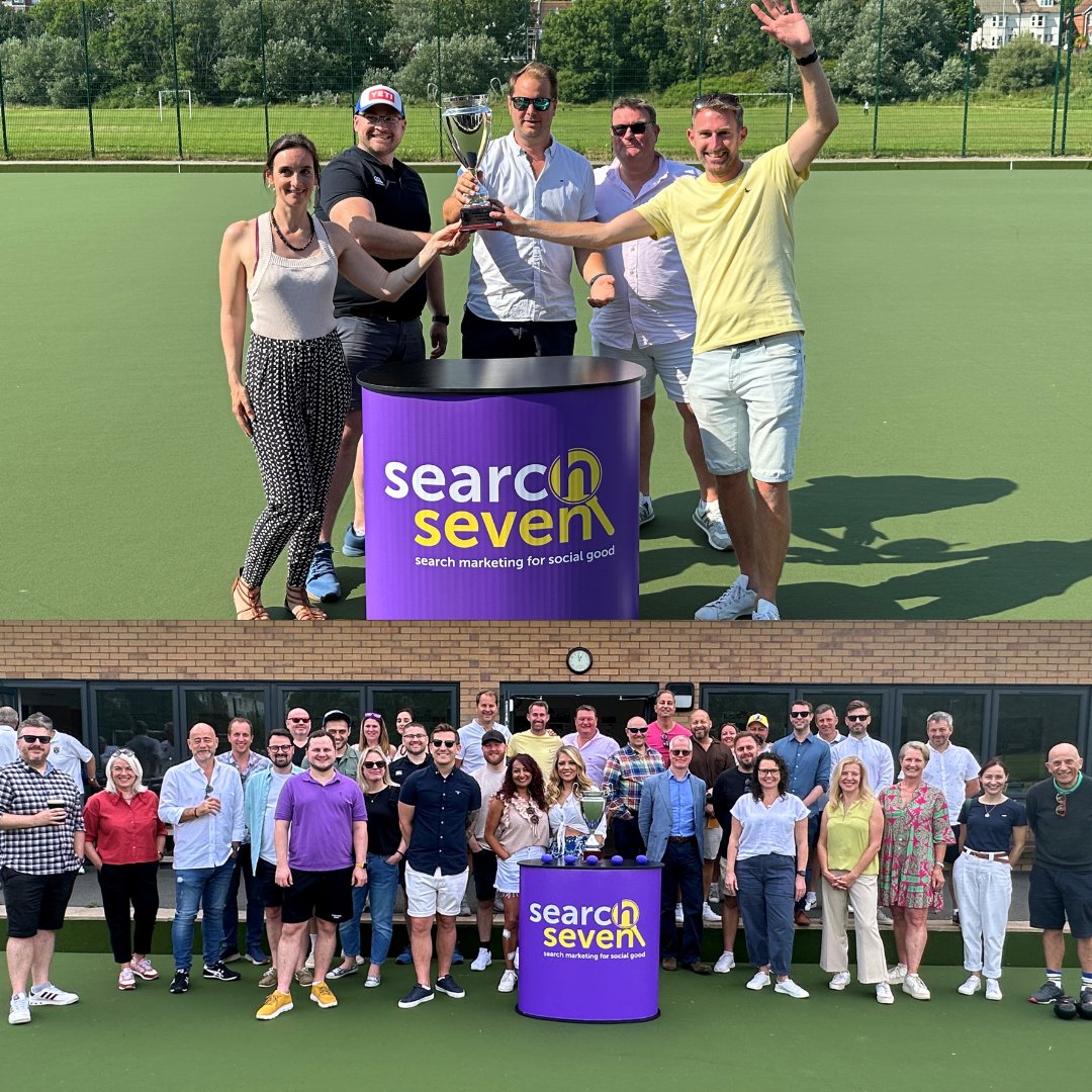 SearchSeven's tweet photo. We raised £3,500 in a single day! 😱

But we certainly didn't do it alone.

Thank you to every single agency, business owner and sponsor who demonstrated their support 💜

CONGRATULATIONS to team agency for taking home this year's trophy 🎉 🏆

#searchseven #s7 #share177 #charity https://t.co/Lbyg8IqBaZ