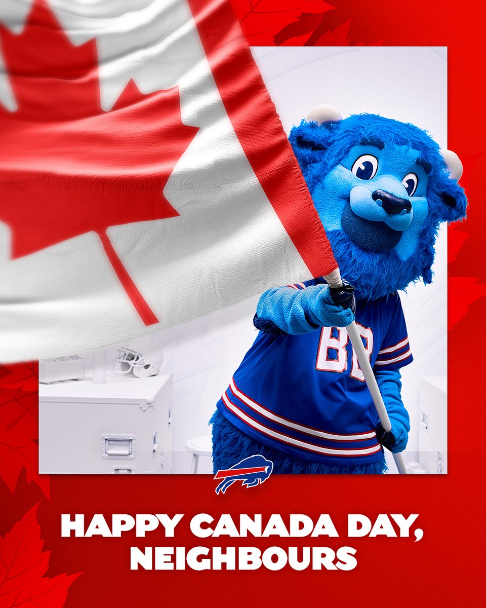 Happy #CanadaDay to our friends up North! 🇨🇦

#GoBills | #BillsMafia
